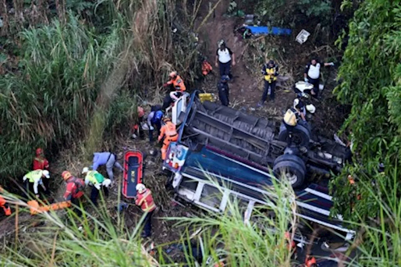 Bus Plunges into Ravine in Guatemala, Killing at Least 55
