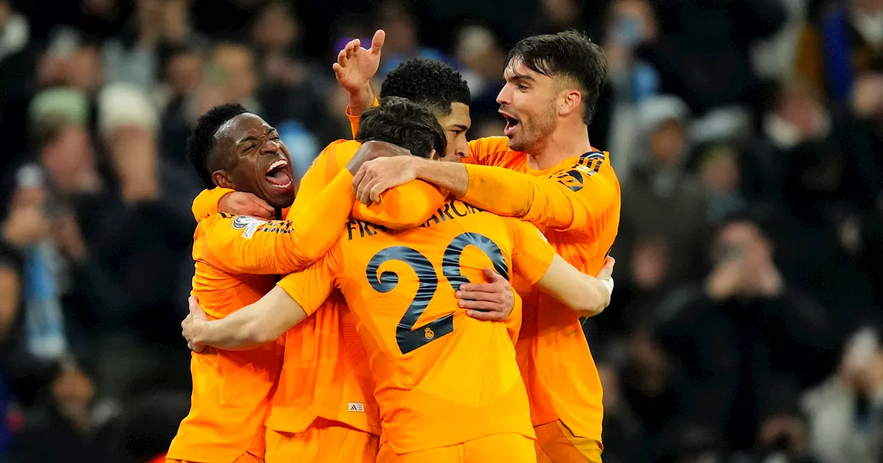 Real Madrid besiegt Manchester City im Champions-League-Achtelfinal-Hinspiel