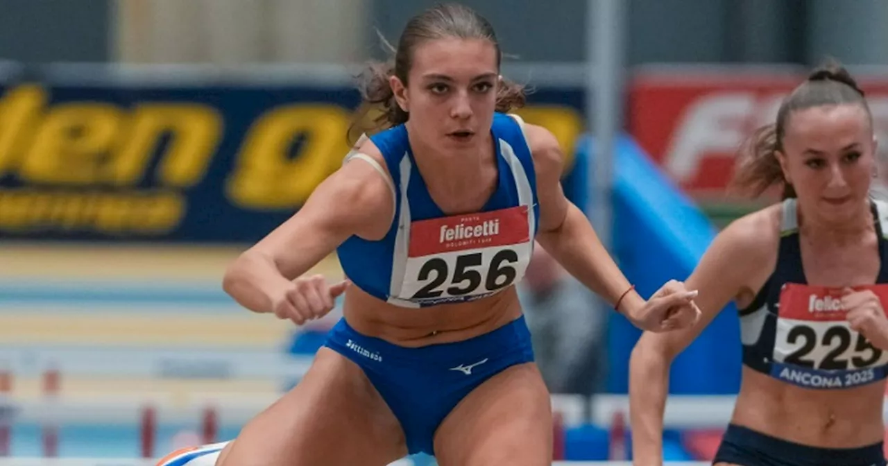 Alessia Succo, la giovane promessa dell'atletica italiana, stabilisce il nuovo record mondiale nei 60 ostacoli Under 18