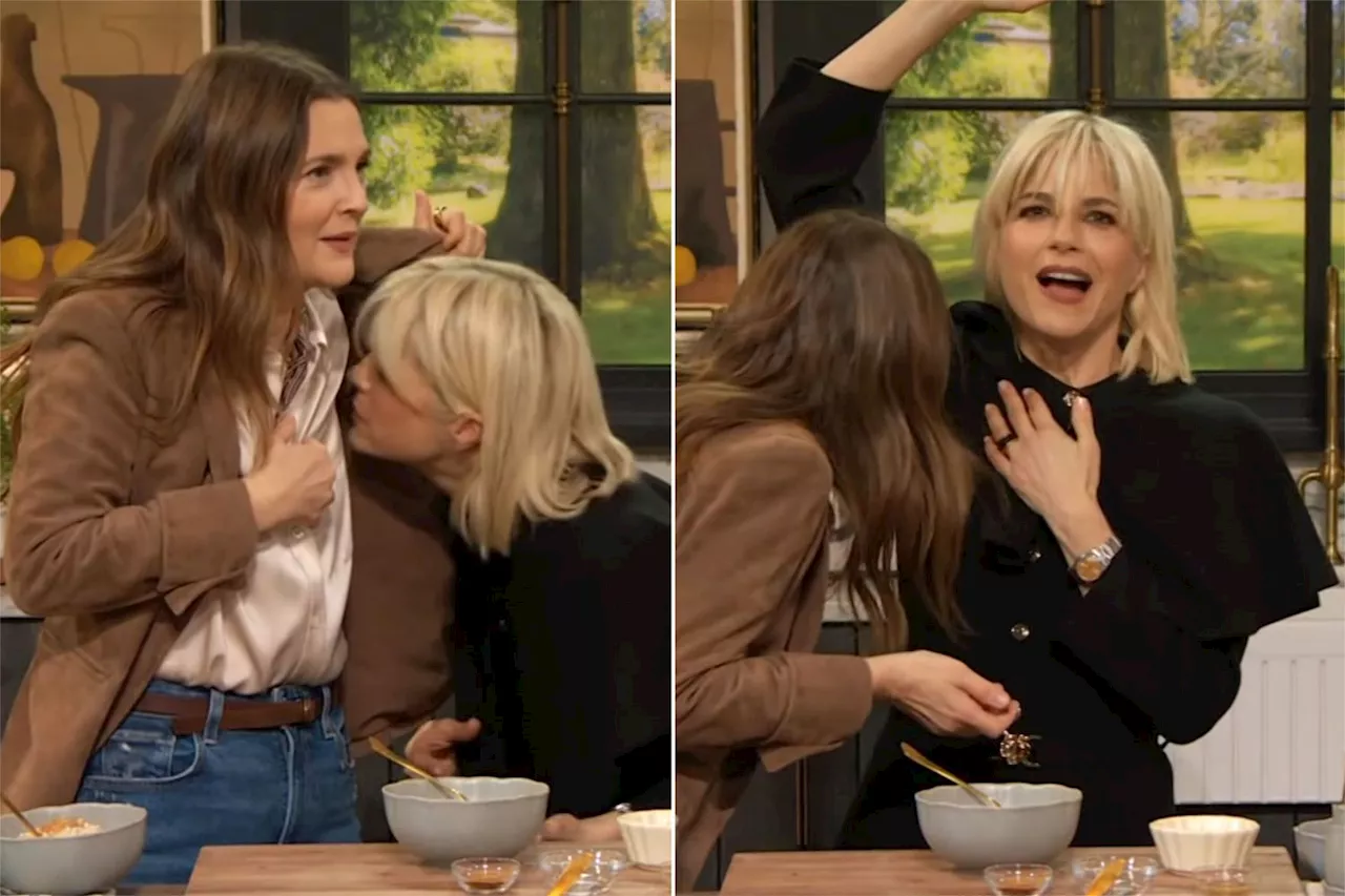 Drew Barrymore and Selma Blair stop interview to smell each other's armpits: 'I can't believe I did that on air'