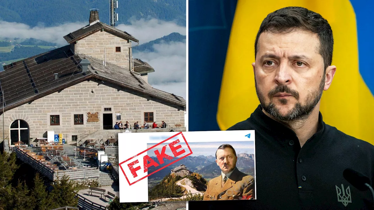 Lögnen: Zelenskyjs köp av Hitlers sommarhus