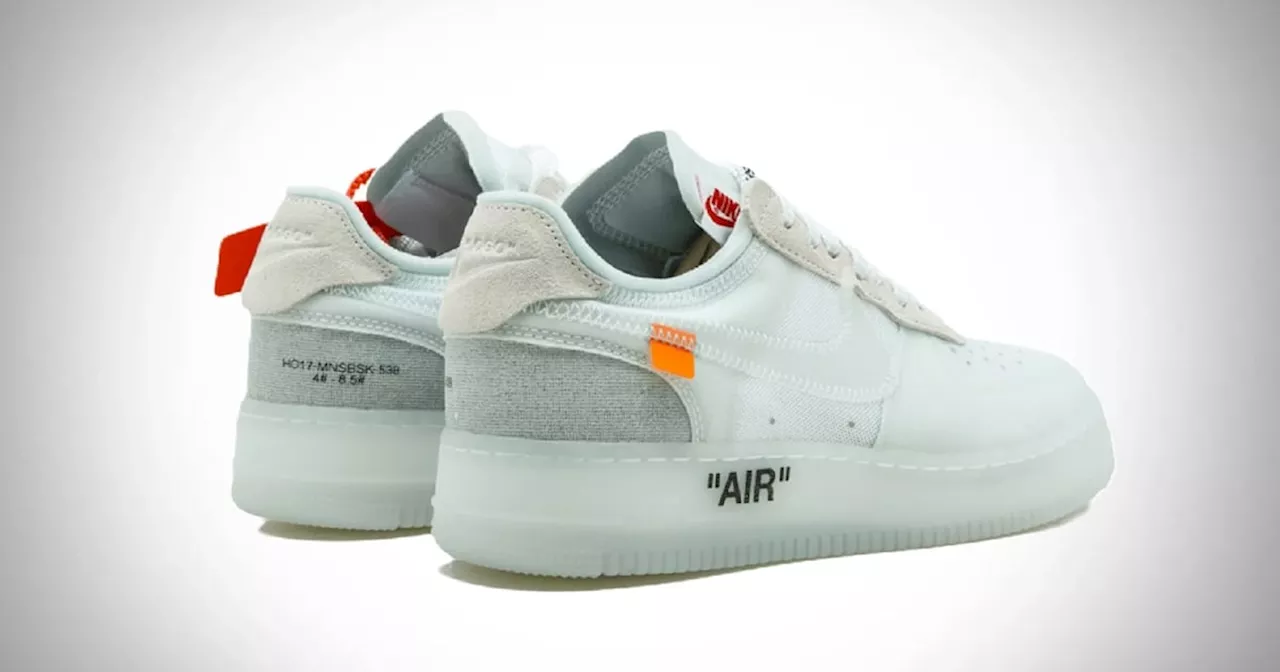 Off-White x Nike Air Force 1 ‘White’: las brutales zapatillas que hasta Ben Affleck luce en un partido de la NBA