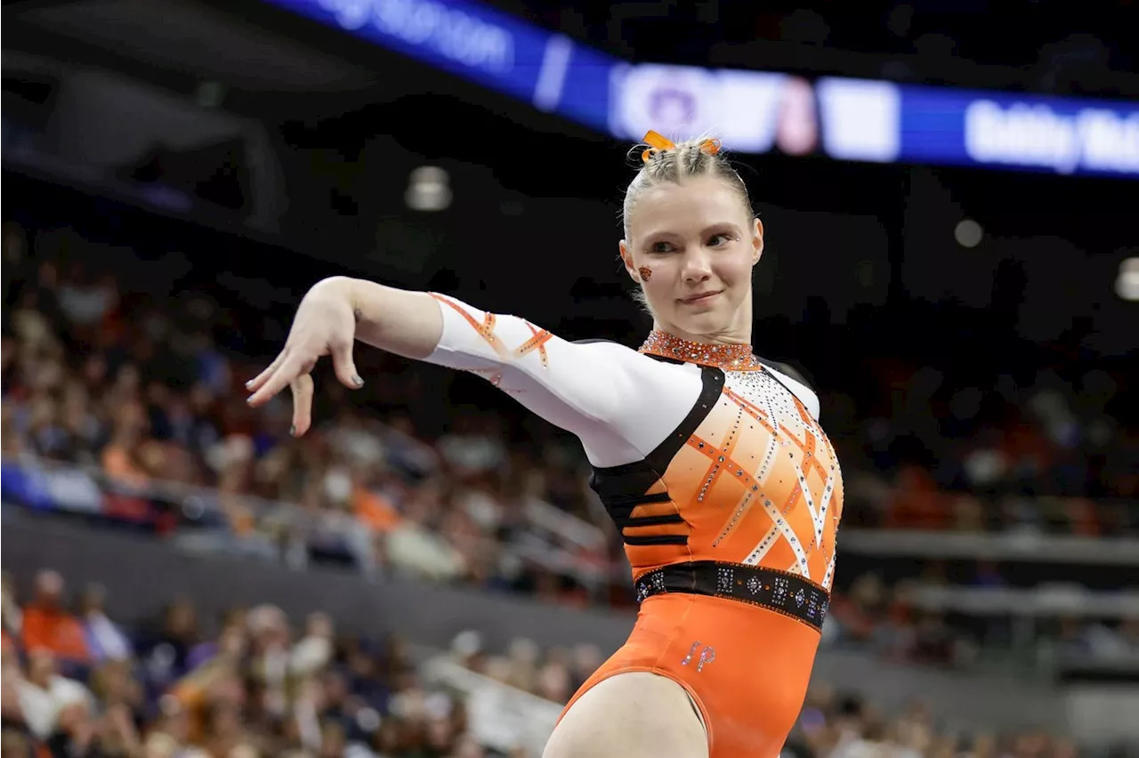 Jade Carey Leads NCAA Gymnastics Standings in Final Season