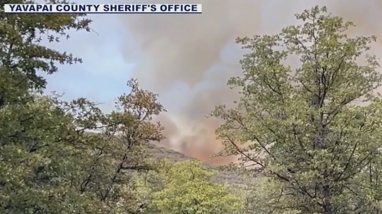 Brady Fire: Pine Flat residents under evacuation orders in Yavapai County