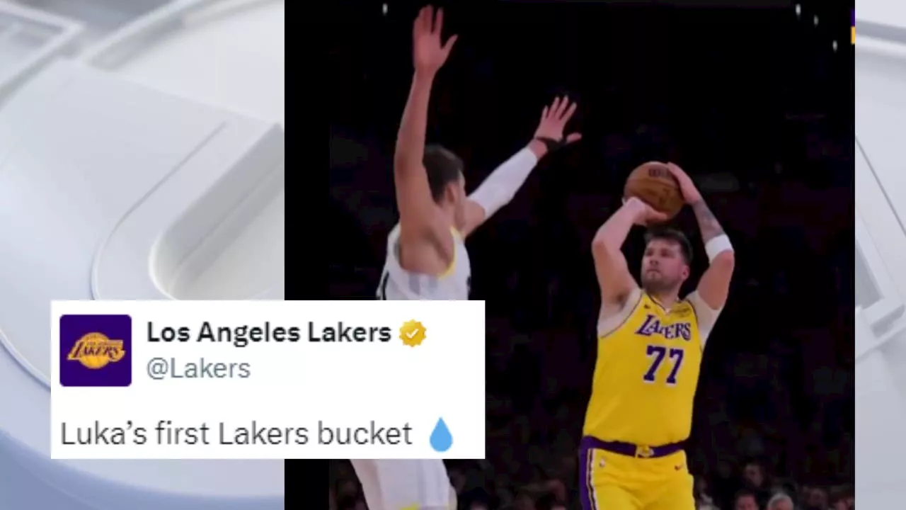 Dončić Debuts with Lakers, Joining James in Commanding Victory