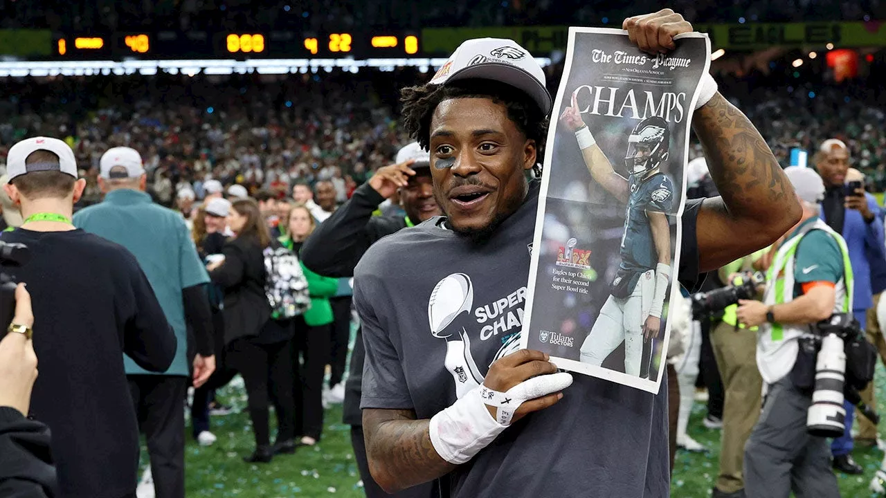 Eagles' Gardner-Johnson Trolls Kelce After Super Bowl Win With Social Media Post