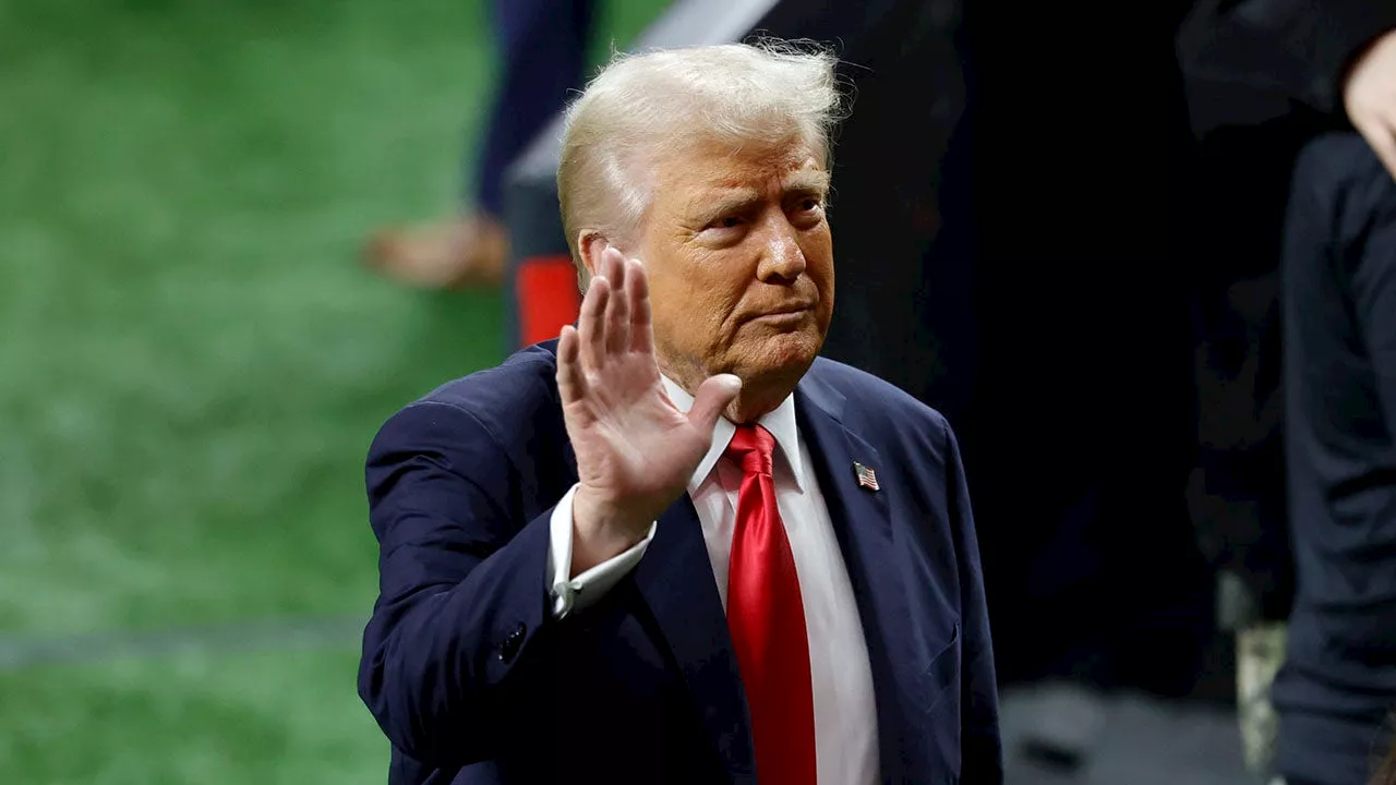 Trump Steals Super Bowl Spotlight With Historic Appearance