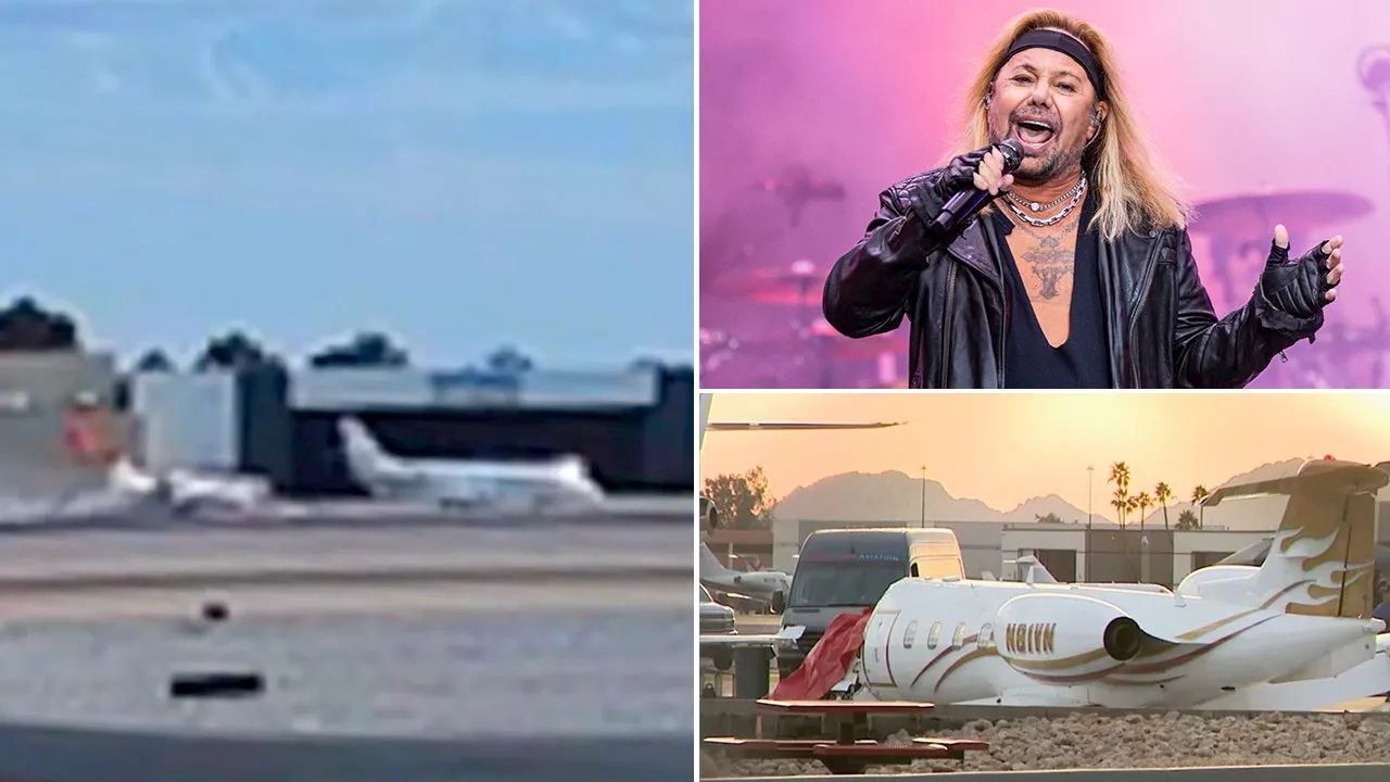 Vince Neil's Jet Crashes at Scottsdale Airport, One Killed, Four Injured