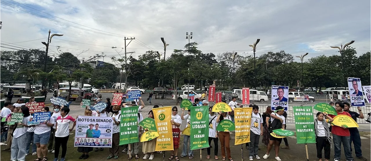 Campaign period for Eleksyon 2025 nat’l candidates starts