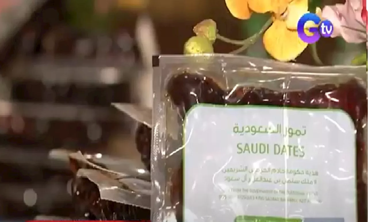 Saudi Arabia Donates 25 Tons of Dates to Philippines