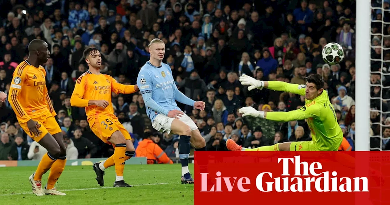 Manchester City v Real Madrid: Champions League playoff round, first leg