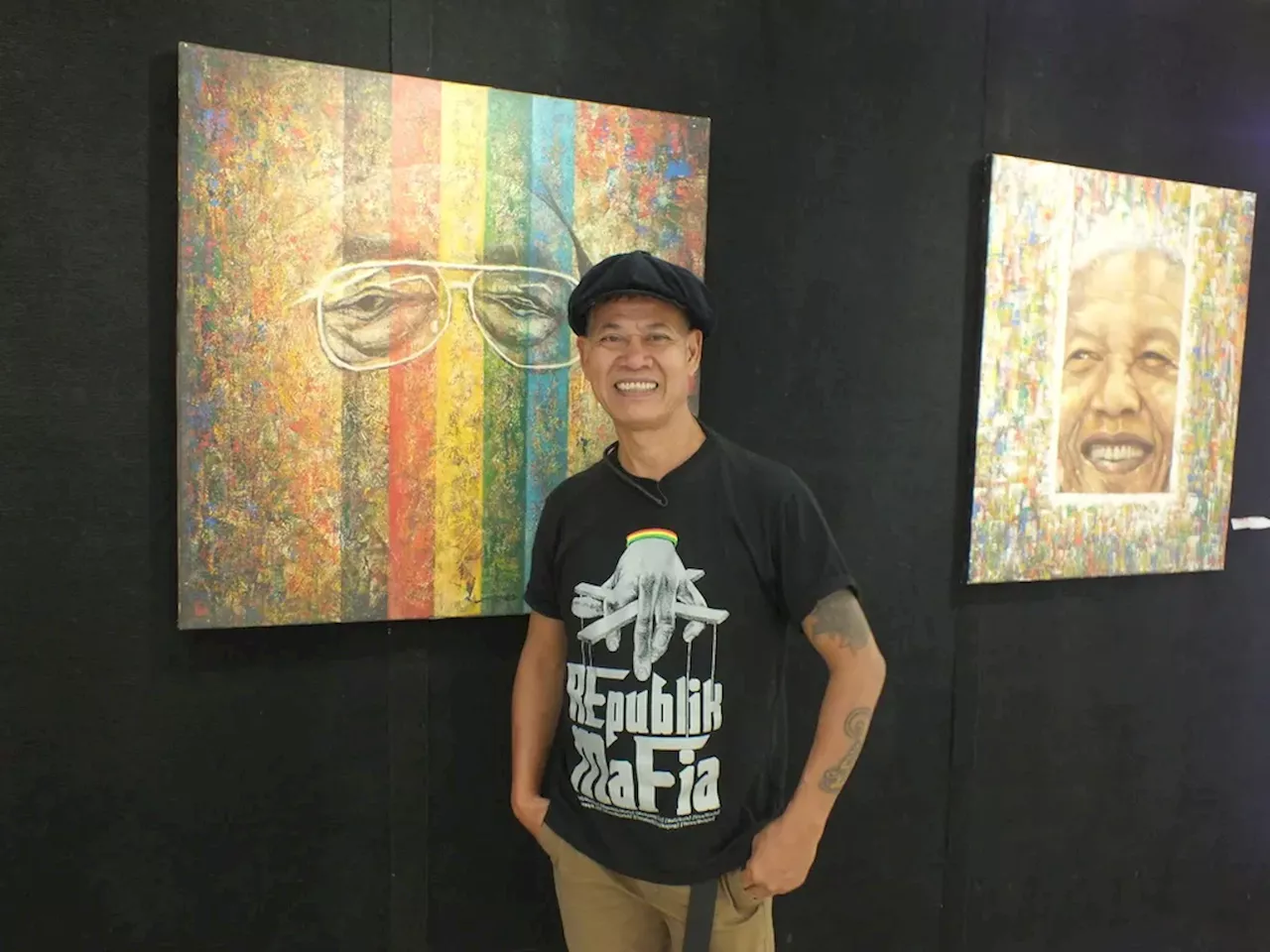 Tony Q Rastafara Cinta Seni Lukis dan Musik