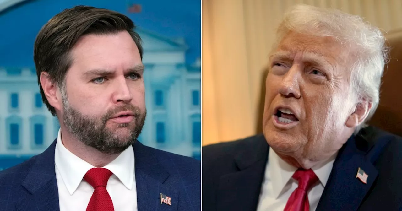 Donald Trump Admits He Doesn't See JD Vance As His Successor