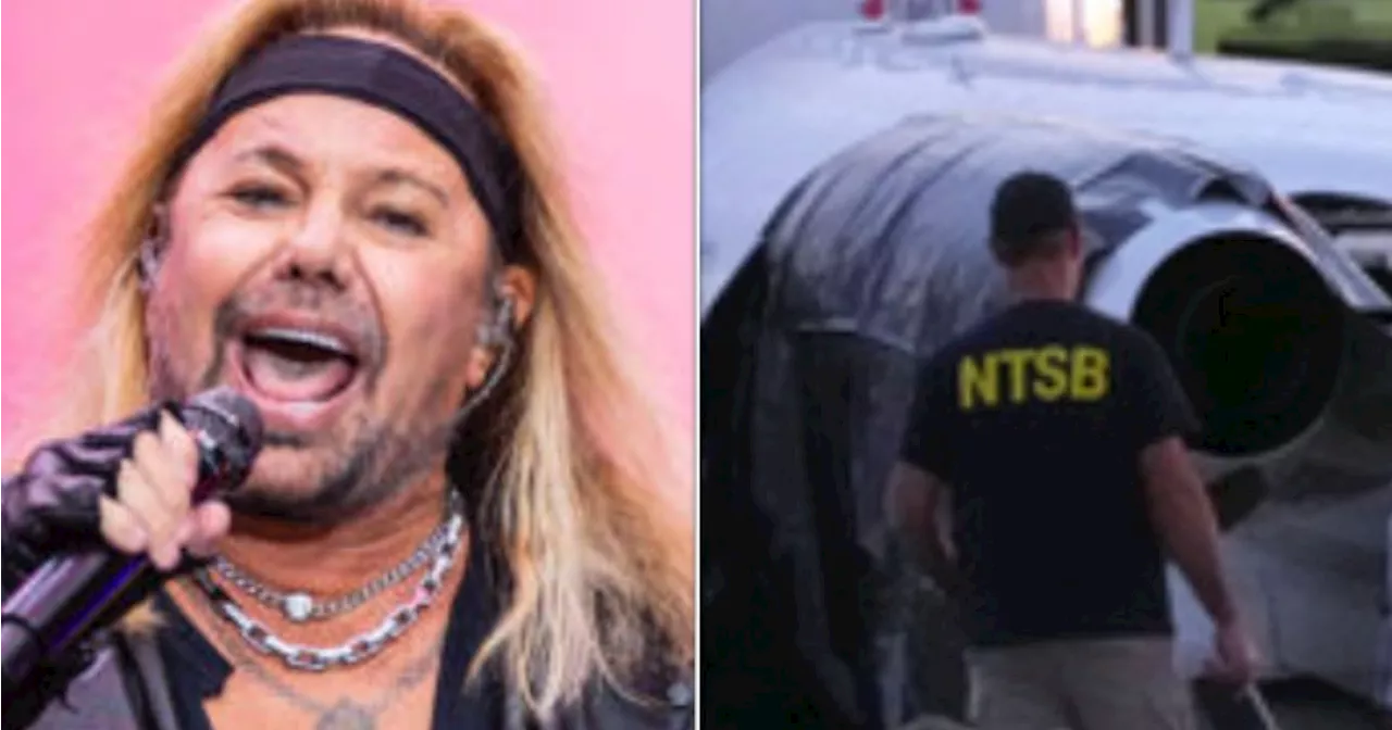 Vince Neil's Jet Collides with Another Plane at Scottsdale Airport