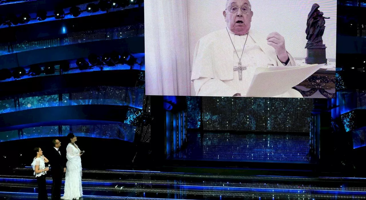 Messaggio di Pace di Papa Francesco al Festival di Sanremo