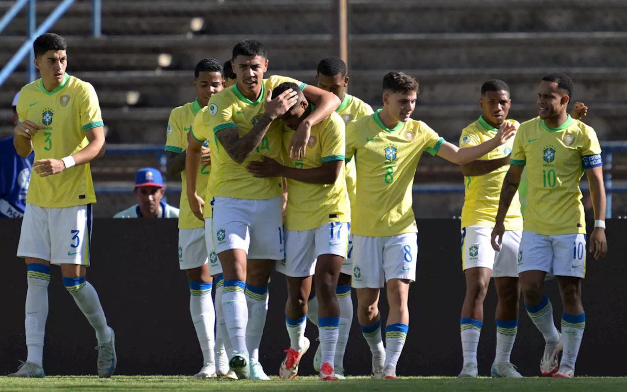 Brasil garante vaga na Copa do Mundo Sub-20 com vitória sobre o Paraguai