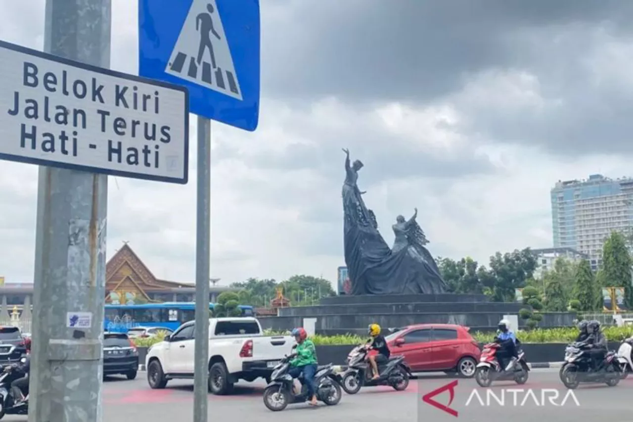 Ini Lho Pencuri Lempengan Tembaga dari Tugu Zapin Pekanbaru, Oalah