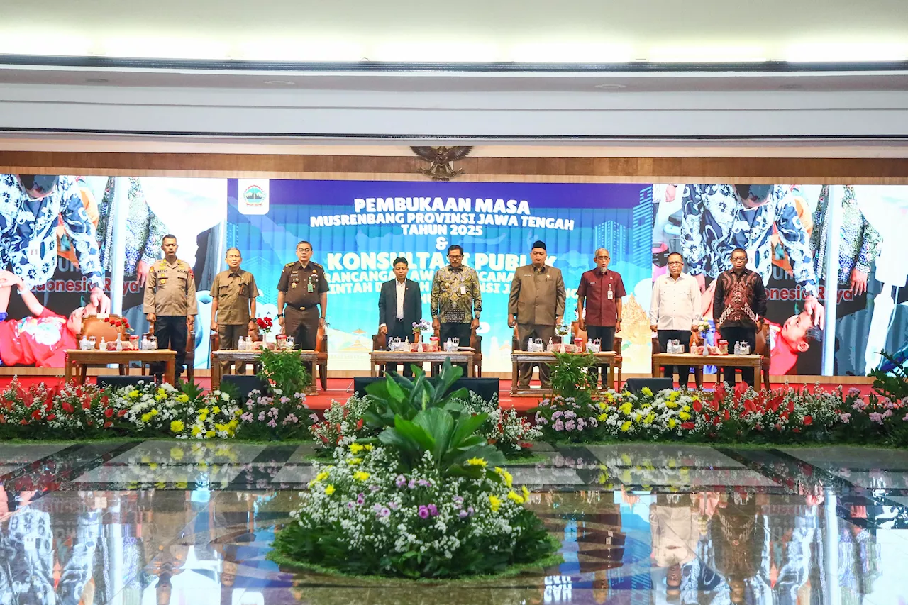 Musrenbang 2025, Pj Gubernur Jateng Ajak Seluruh Pihak Fokus pada Rakyat