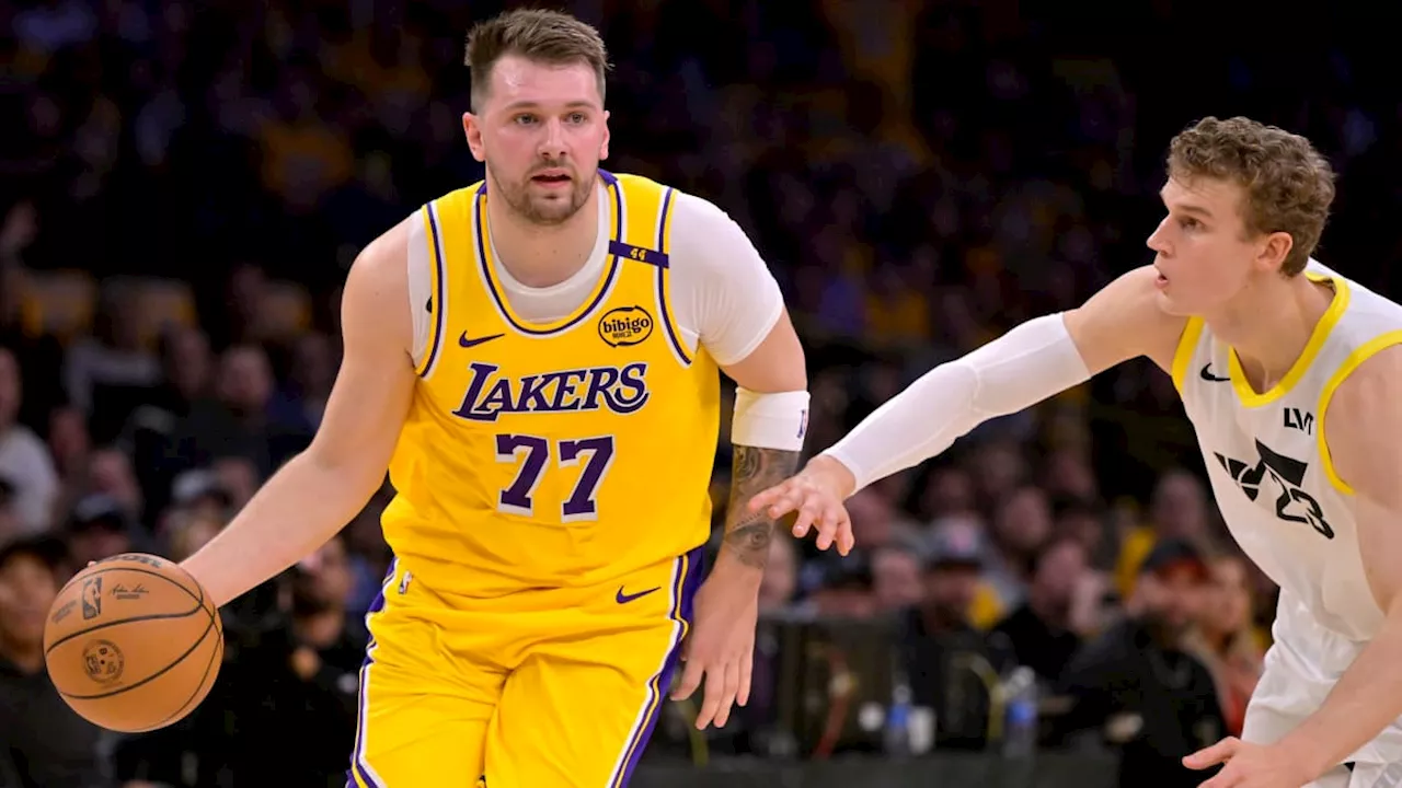 Luka Doncic feiert erfolgreiches Debüt bei dominantem Lakers-Sieg, Nowitzki mit dabei