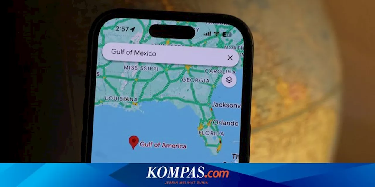 Google Maps Ubah Nama Teluk Meksiko Menjadi Teluk Amerika