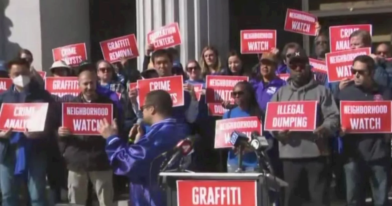 Oakland City Workers Rally Against Proposed Budget Cuts