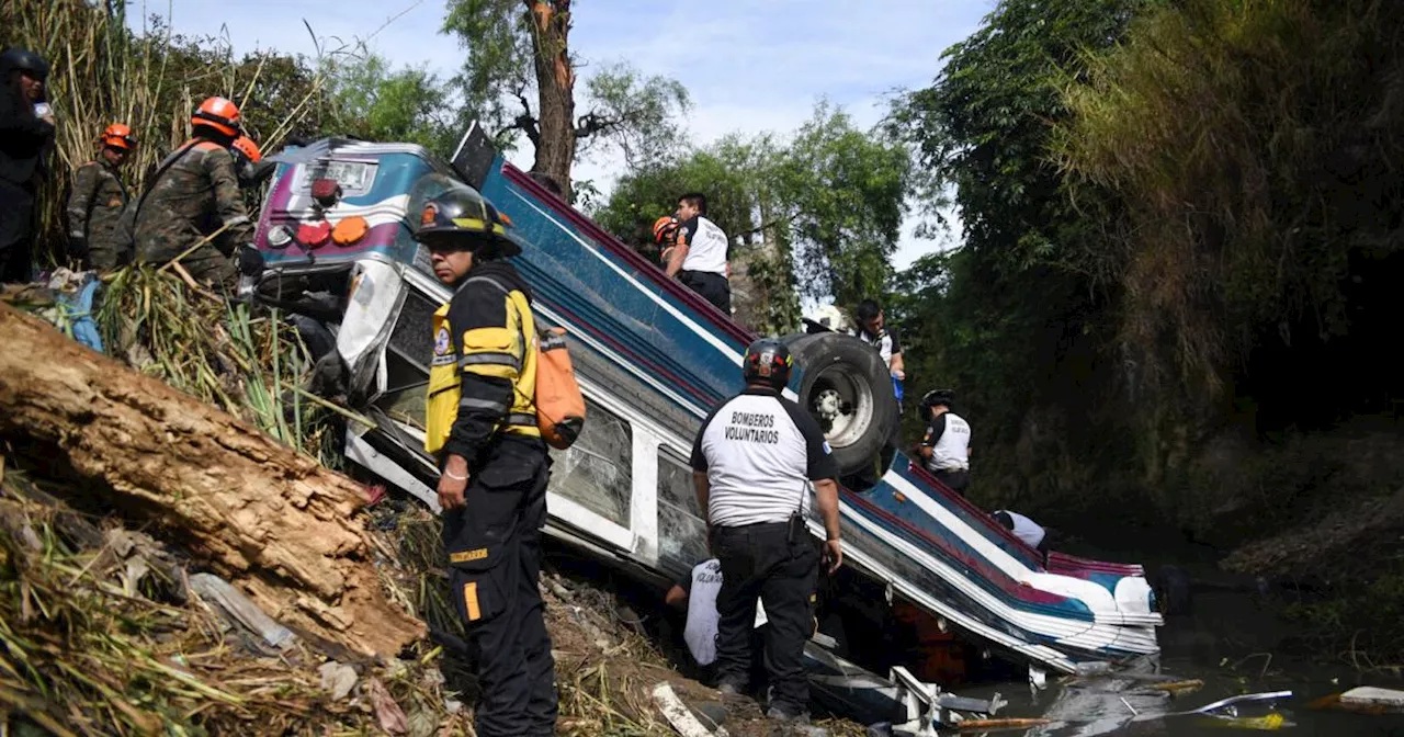 Mehr als 50 Tote bei Busunglück in Guatemala