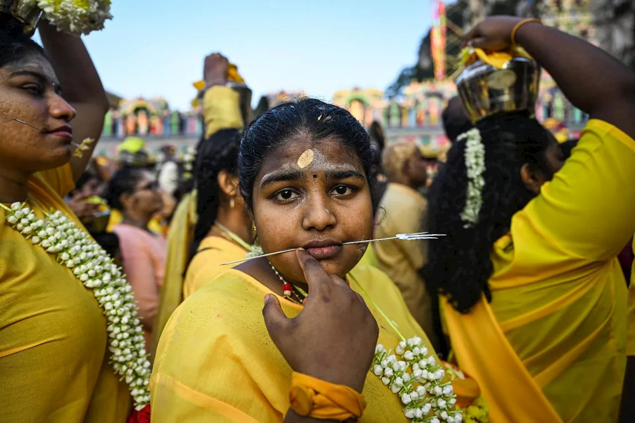 Les hindous de Malaisie célèbrent la fête de Thaipusam avec ferveur