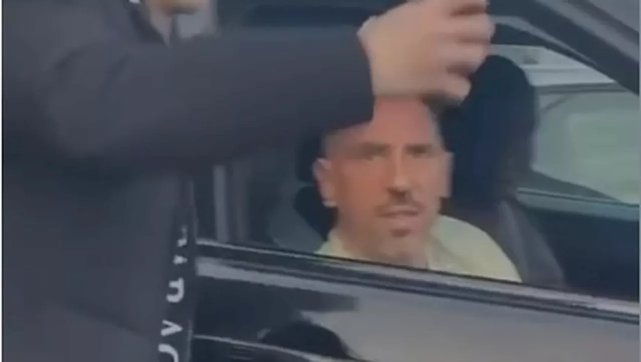 Franck Ribéry aux selfies avec les lycéens de Cugnaux