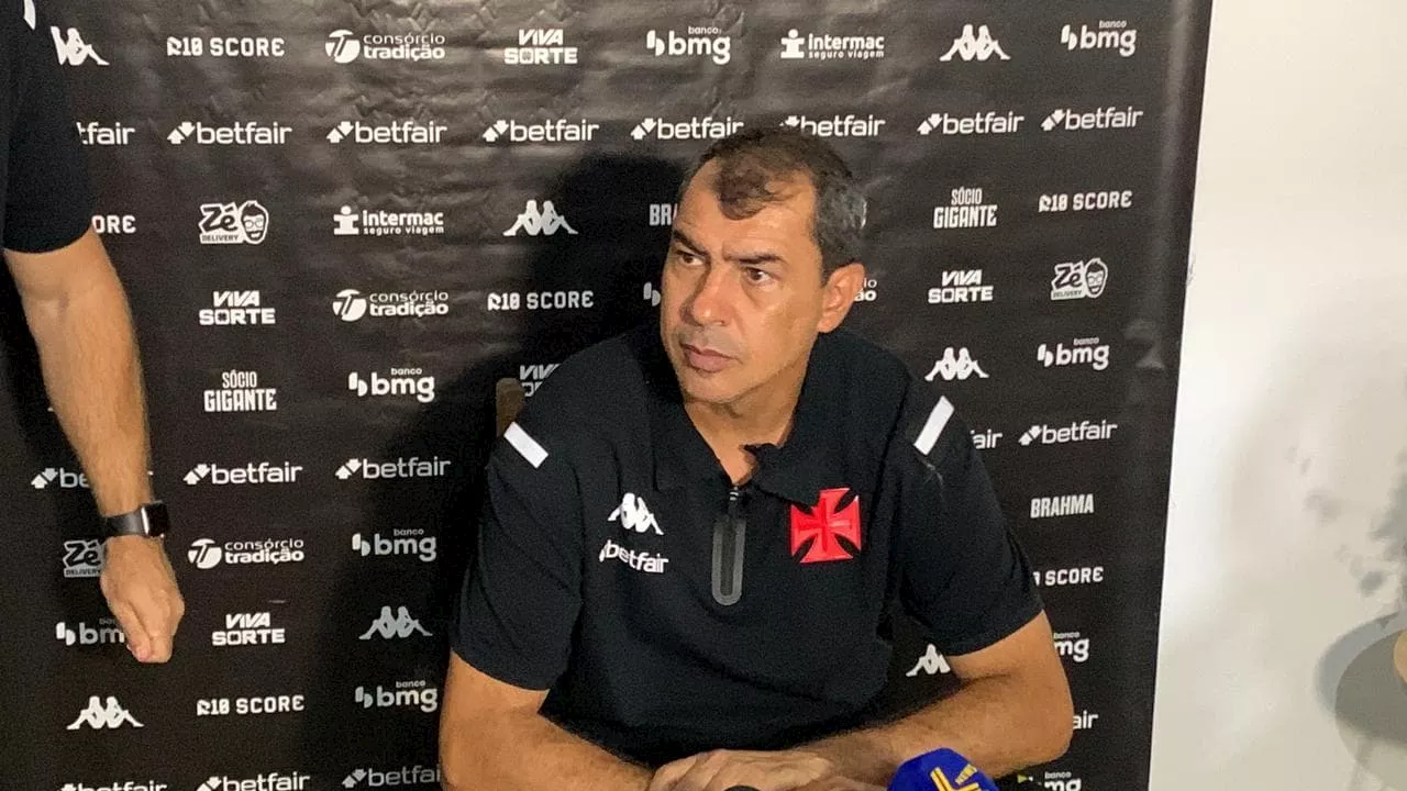 Carille expõe clima no vestiário do Vasco após empate