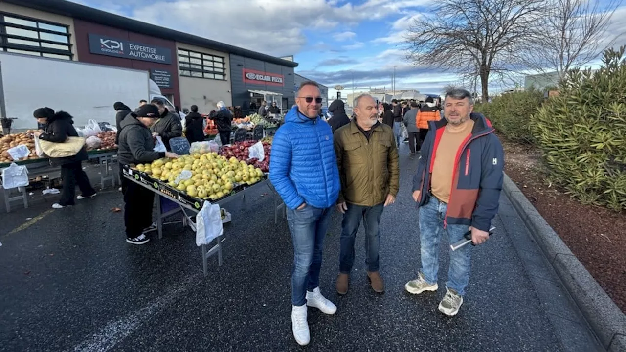 Au marché de Fontcouverte, dans le quartier de Saint-Chamand à Avignon, des ajustements sont attendus