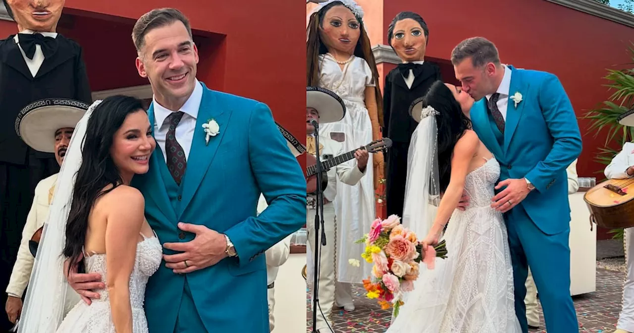 “¡Estamos casados!”, así fue la exclusiva boda de Martha Higareda