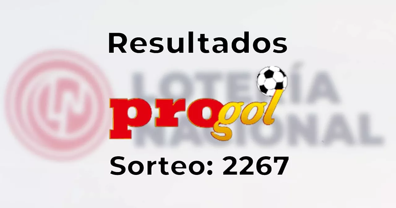 Resultados del Progol 2267: checa la quiniela ganadora