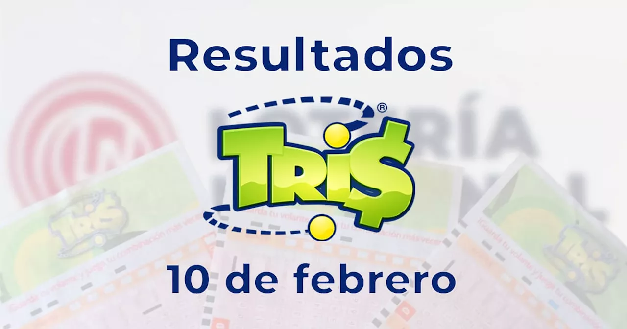 Resultados del Tris de hoy 10 de febrero del 2025. Ve aquí los números ganadores