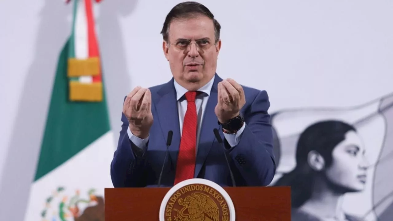 Ebrard responde a aranceles de Trump, "son injustificables"