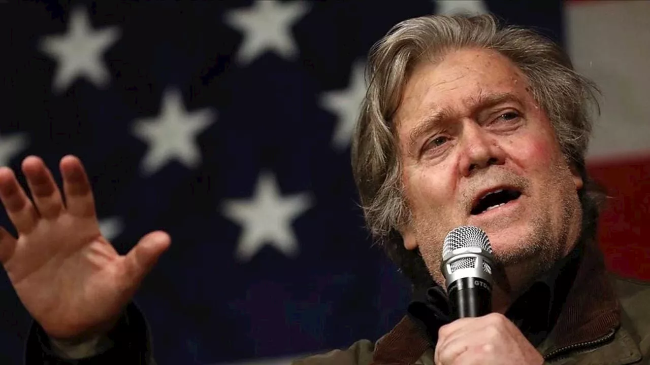 Steve Bannon, exasesor de Donald Trump, detenido por fraude