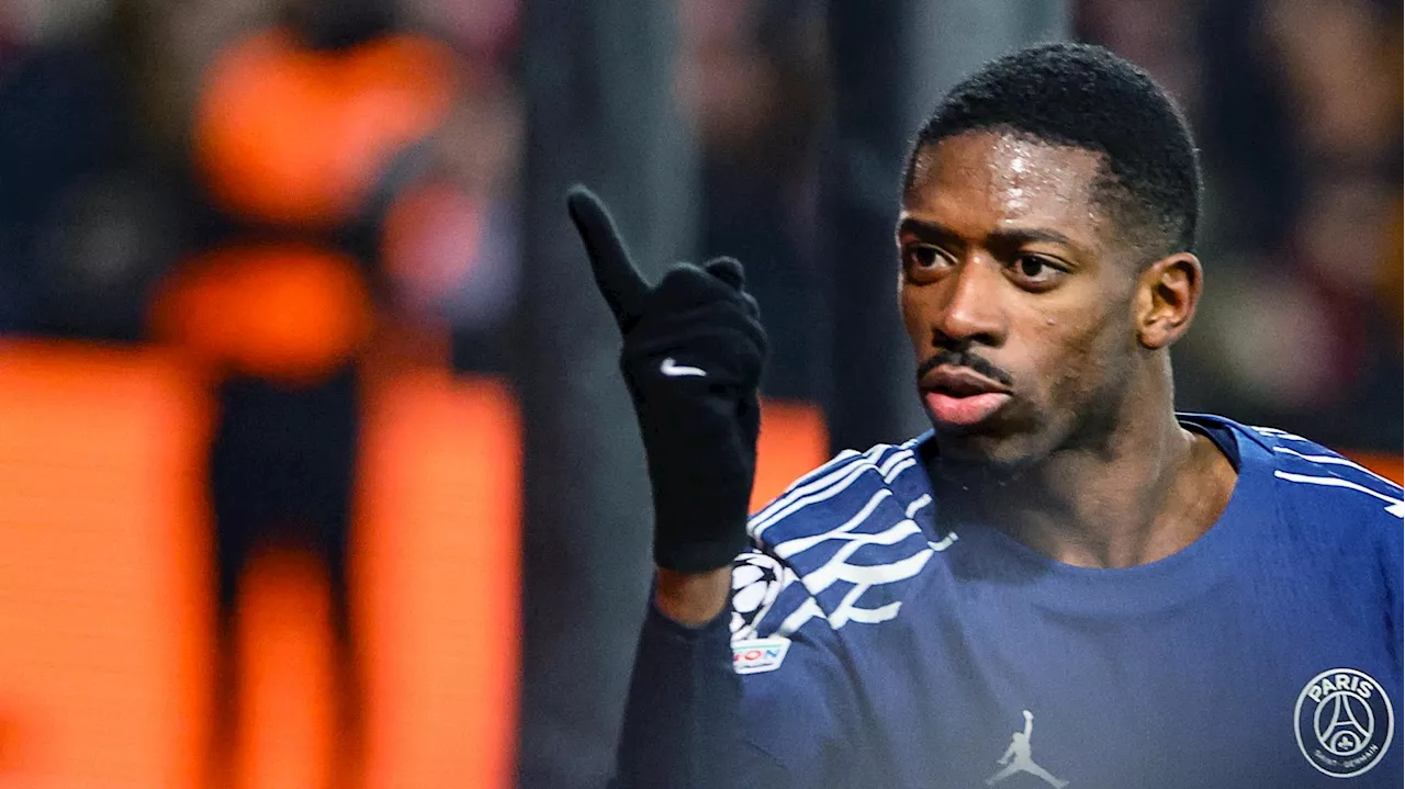 Ligue des champions : Dembélé porte encore le PSG contre Brest et s’offre une grosse option pour les 8e