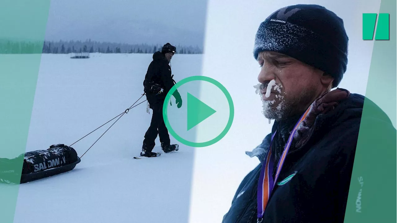 Mathieu Blanchard remporte la Yukon Arctic Ultra à pied, une première dans l’histoire de la course