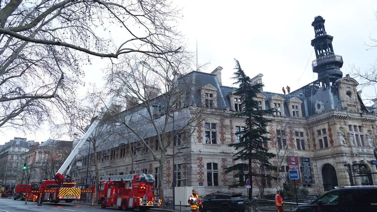 Incendie à la Mairie du XIIe arrondissement de Paris