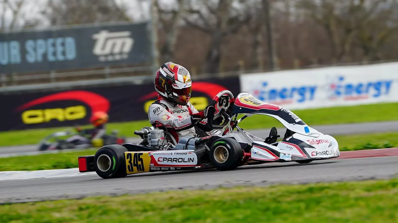 Qarrar Firhand Raih Posisi P7 di WSK Super Master Series 2025