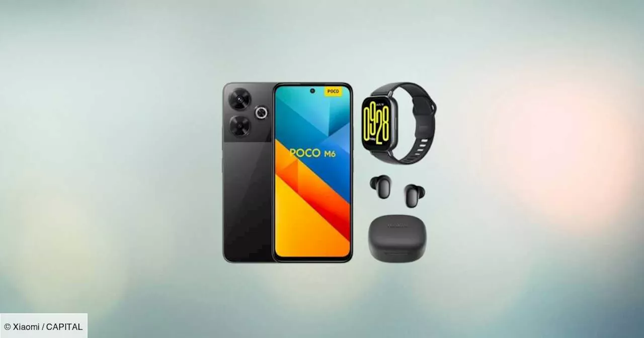 Ce lot Xiaomi avec smartphone, écouteurs et montre connectée à 230 euros fait fureur chez Electro Dépôt