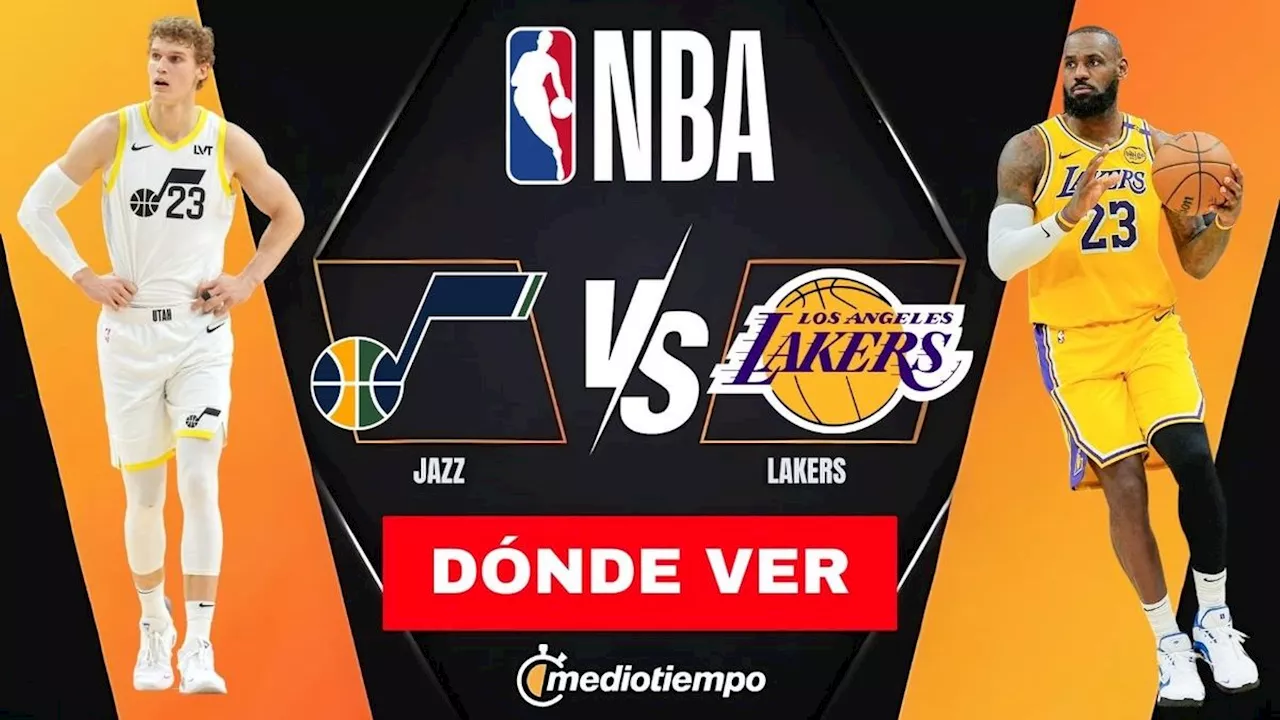 Utah Jazz vs Lakers EN VIVO: A qué hora y dónde ver debut de Luka Doncic HOY en la NBA