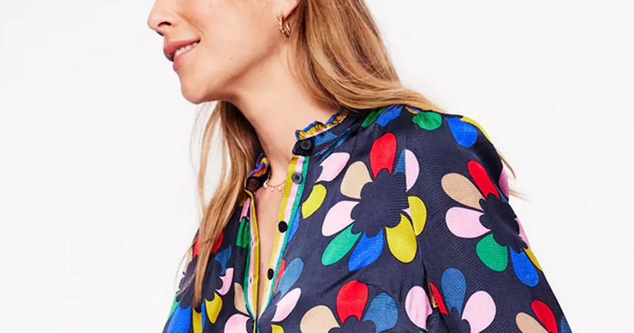 Boden reduces dress by £87 in 4 spring patterns with a 'flattering cut'