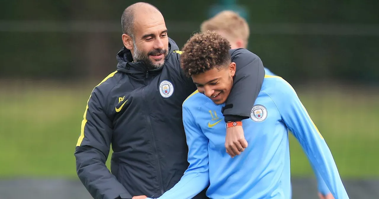 Pep Guardiola's damning Jadon Sancho verdict as ex-Man Utd ace stirs controversy