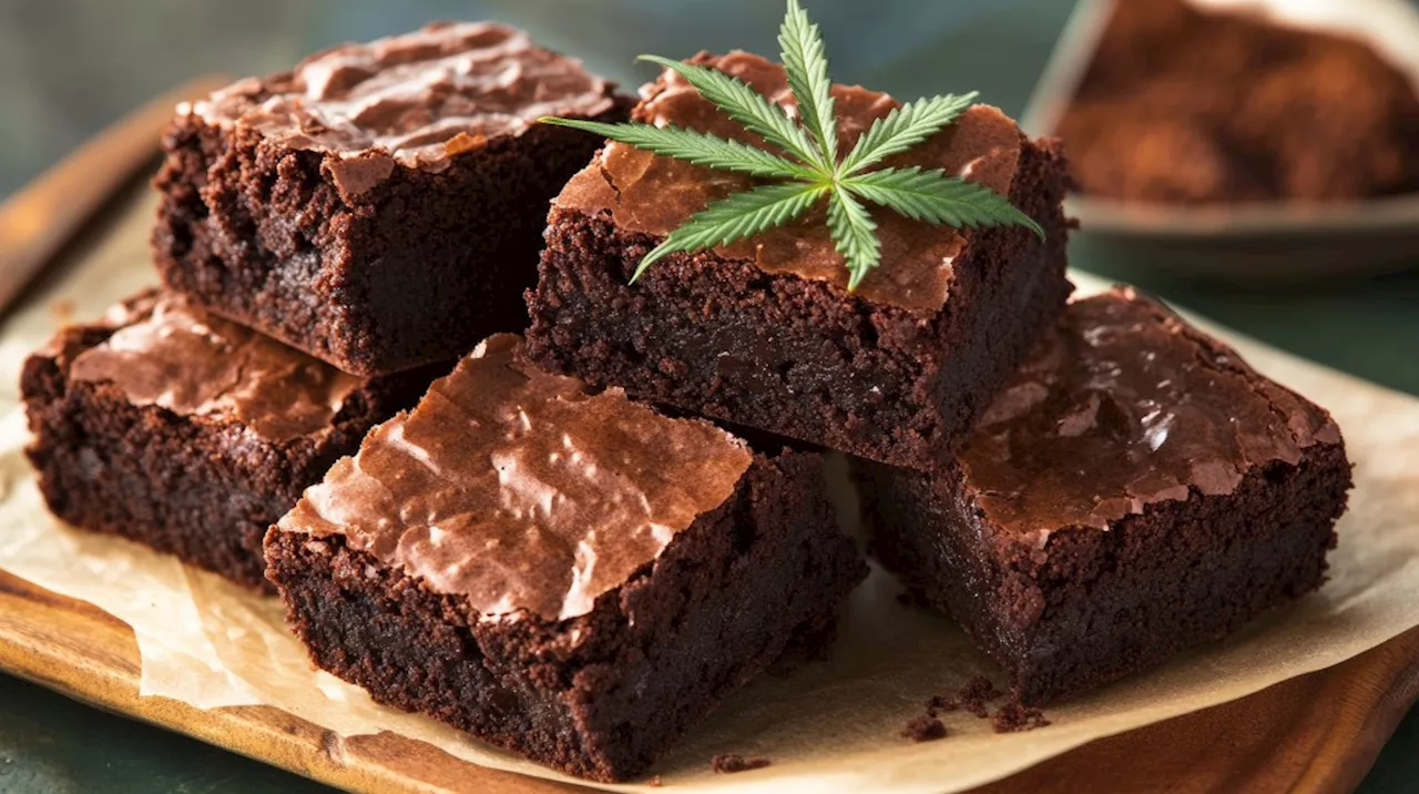 Indulgent Marijuana Brownies with Coconut Oil