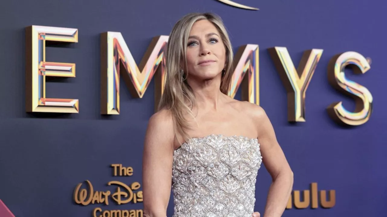 Jennifer Aniston Denies Affair Rumors at Emmy Awards