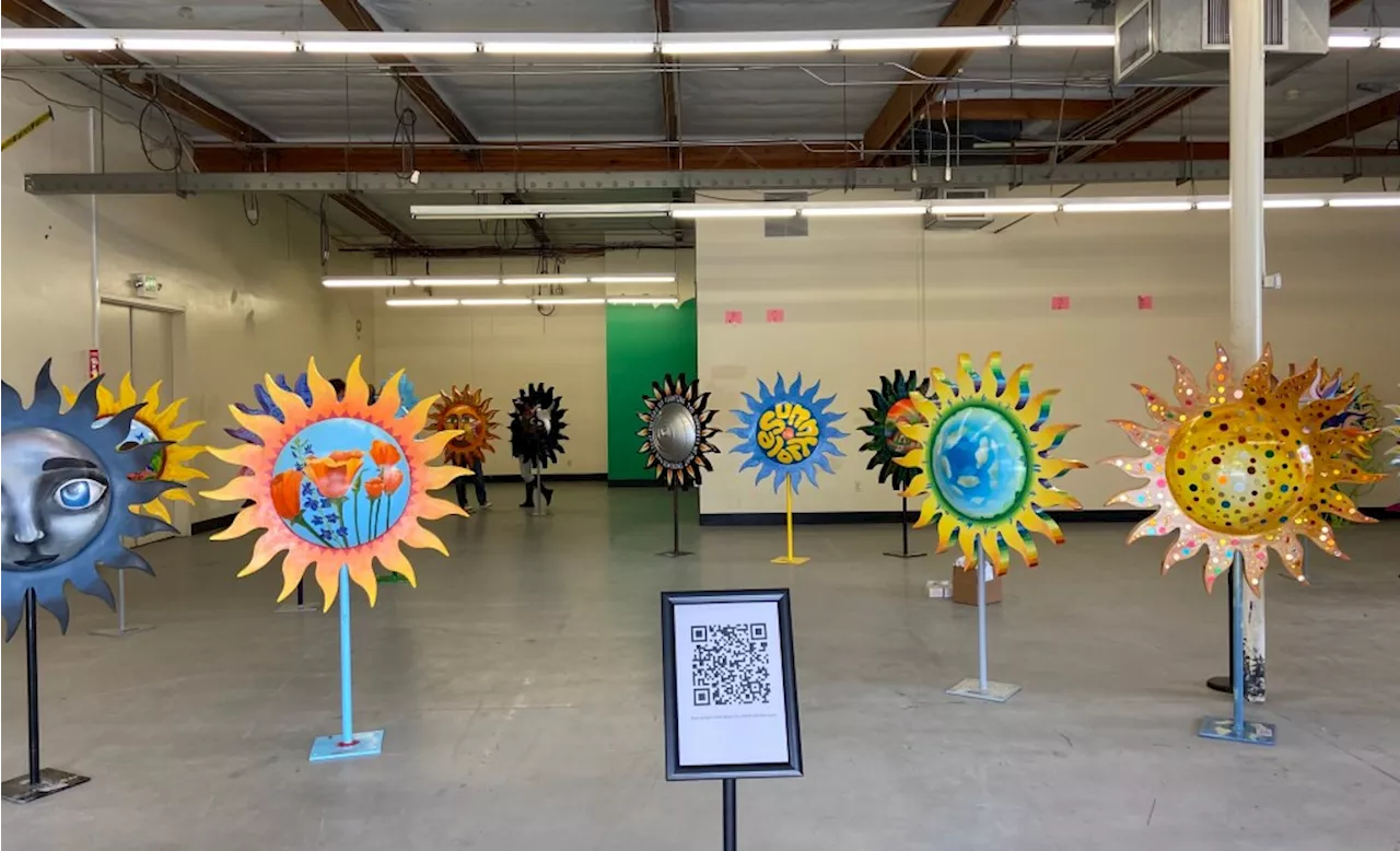 Sunnyvale Shines with Colorful Sun Sculptures