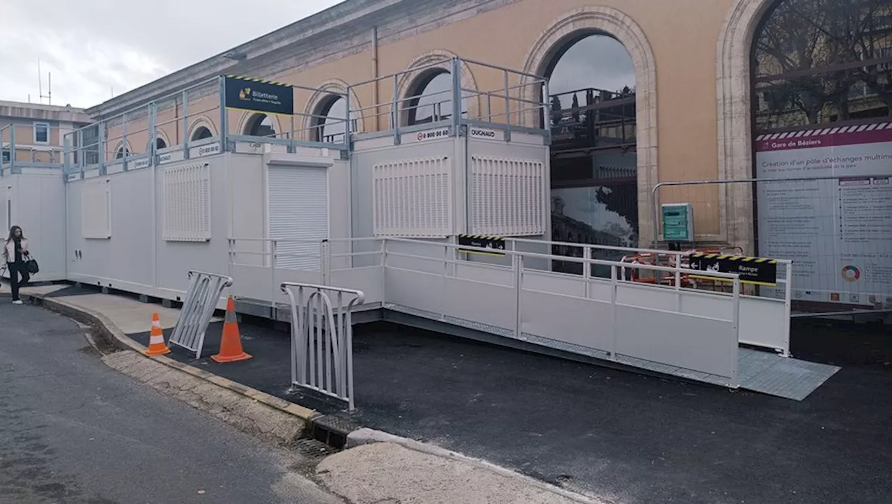 Béziers Gare : Le désordre règne après la fermeture des guichets