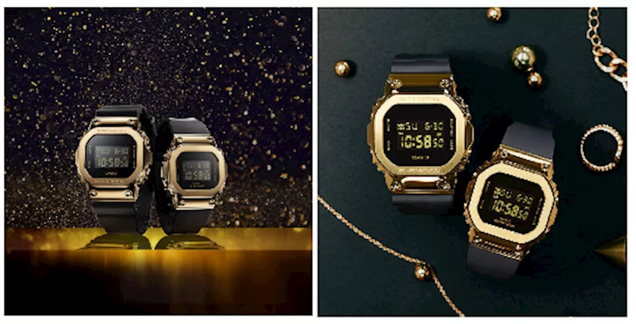 G-SHOCK Introduces New Black and Gold Models with a Luxurious Touch