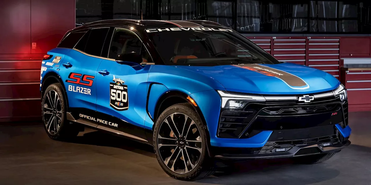 Chevrolet Blazer EV SS to Pace Daytona 500, Marking Electric Debut for NASCAR's Biggest Race