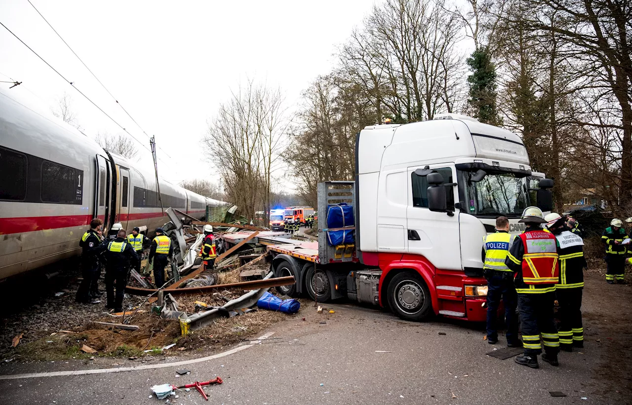 Zahl der Verletzten nach ICE-Unfall in Hamburg gestiegen